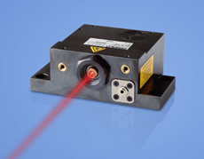 LAD 1055 — laser beam in action
